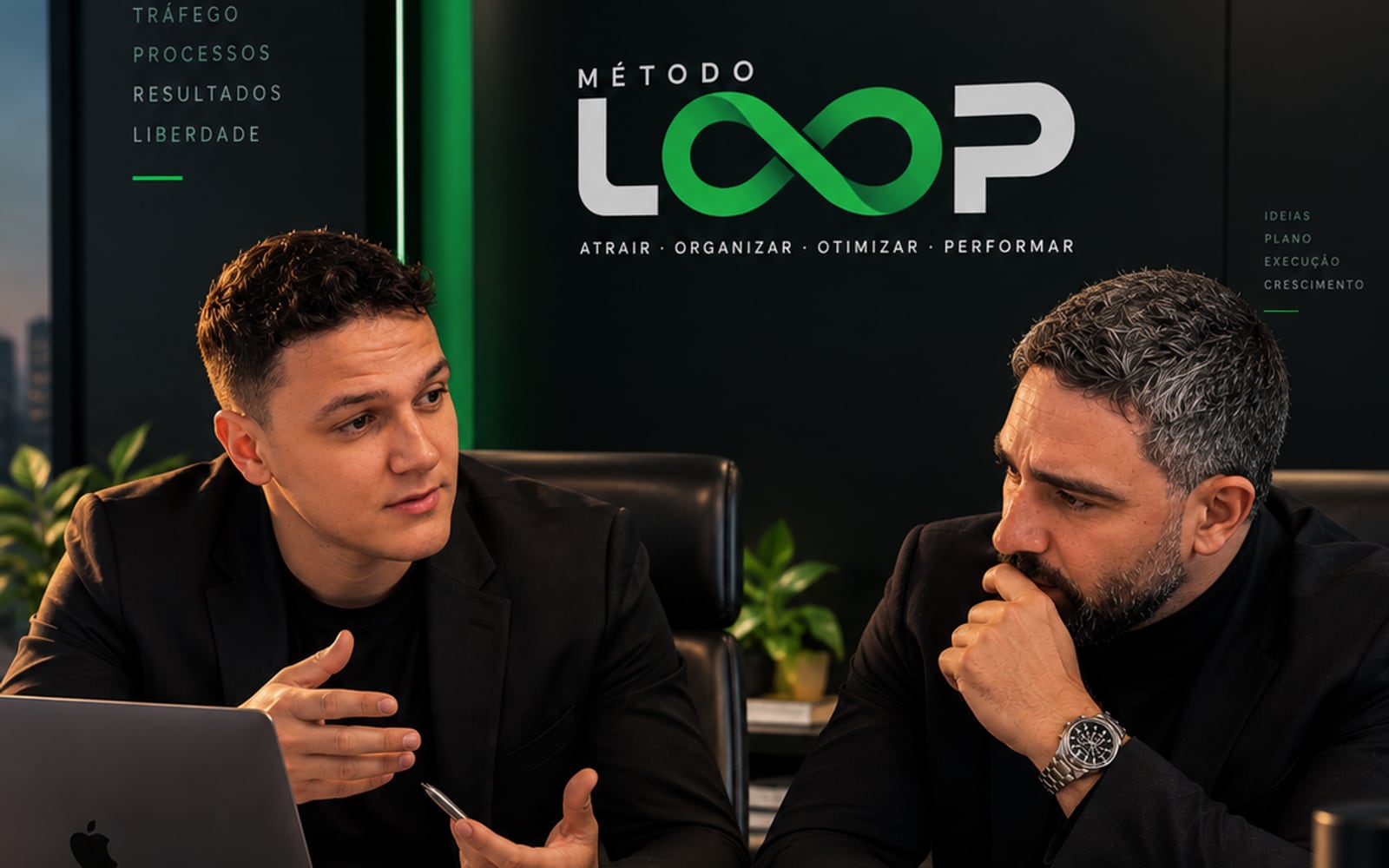 Samuel Bertini e Jhonathan Meireles, fundadores da ClickNex